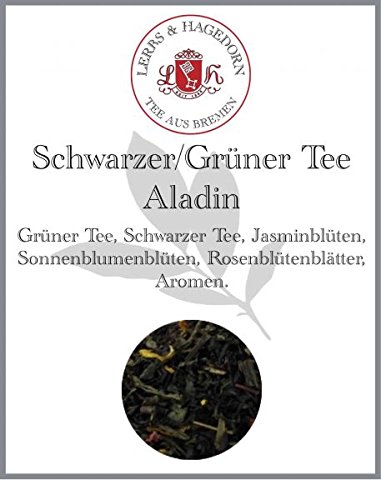 Grüner-/Schwarzertee Aladin 250g von Lerbs & Hagedorn