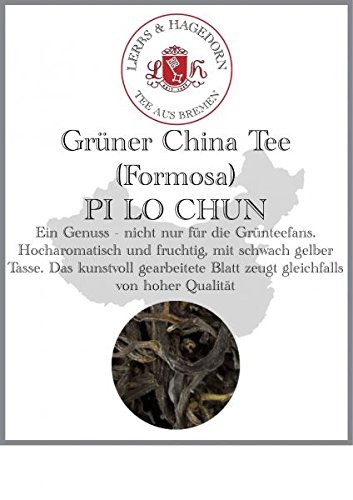 Grüner China Tee PI LO CHUN (Formosa) 1kg von Lerbs & Hagedorn
