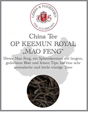 Lerbs & Hagedorn, Grüner China Tee Tai Ping Hou Kui | Langanhaltend, Herb, VollmUndig 1kg Ca. (81 Liter) von Lerbs & Hagedorn
