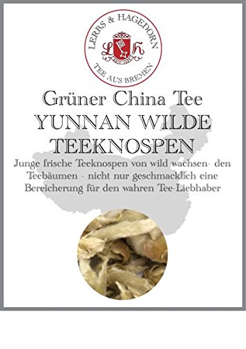 Lerbs & Hagedorn, Grüner China Tee Yunnan Wilde Teeknospen | Mild, Frisch, Blumig 2kg Ca. (162 Liter) von Lerbs & Hagedorn
