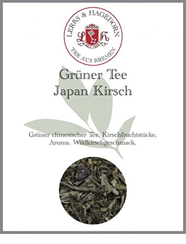 Lerbs & Hagedorn, Grüner Tee Japan Kirsch 1kg | Wildkirschgeschmack 1kg (Ca. 81 Liter) Kirschfruchtstücke Lerbs & Hagedorn, Grüner Tee Japan Kirsch 1kg | Wildkirschgeschmack 1kg (Ca. 81 Liter) Kirschfruchtstücke von Lerbs & Hagedorn