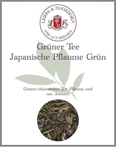 Lerbs & Hagedorn, Grüner Tee Japanische Pflaume | 250g (Ca. 20 Liter) Japanische Pflaume von Lerbs & Hagedorn