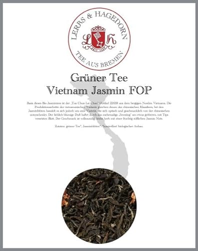Grüner Tee Vietnam Jasmin FOP 1kg von Lerbs & Hagedorn