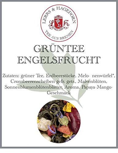 Lerbs & Hagedorn, Grüner Tee EngelSecond Flushrucht | Papaya, Mango 2kg Ca. (162 Liter) von Lerbs & Hagedorn