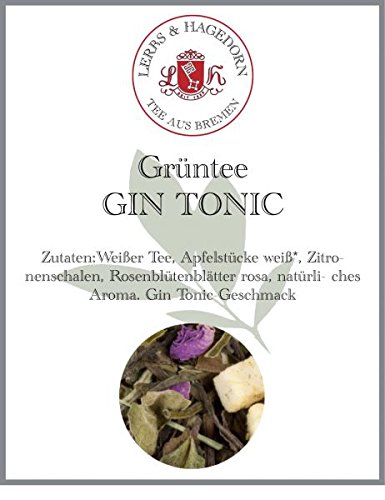 Lerbs & Hagedorn, Grüner Tee Wacholder Tonic | Gin Tonic 1kg Ca. (81 Liter) von Lerbs & Hagedorn