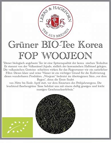 Lerbs & Hagedorn, Grüner Tee Bio Korea FOP Woojeon |Durftig Grasig Leicht Nussig 1kg (ca. 81 Liter) Flowery Orange Pekoe Lerbs & Hagedorn, Grüner Tee Bio Korea FOP Woojeon |Durftig Grasig Leicht Nussig 1kg (ca. 81 Liter) Flowery Orange Pekoe von Lerbs & Hagedorn