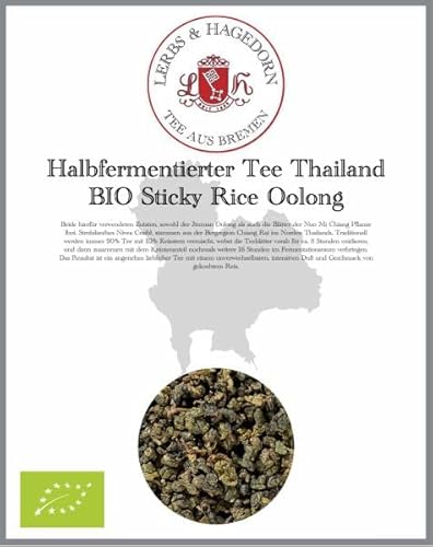 Halbfermentierter Tee Thailand BIO Sticky Rice Oolong 1kg von Lerbs & Hagedorn