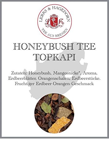 Lerbs & Hagedorn, Kräutertee Topkapi | Erdbeere, Orange 2kg Ca. (162 Liter) Honeybush, Mangostücke, Orangenschalen von Lerbs & Hagedorn