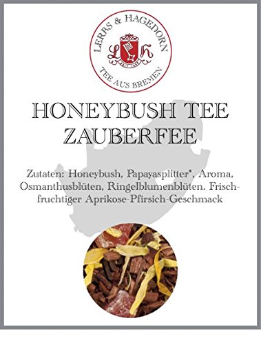 Lerbs & Hagedorn, Kräutertee Zauberfee | Aprikose, Pfirsich 2kg Ca. (162 Liter) Honeybush, Papayastücke, Osmanthusblüten von Lerbs & Hagedorn