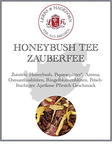 Lerbs & Hagedorn, Kräutertee Zauberfee | Aprikose, Pfirsich 2kg Ca. (162 Liter) Honeybush, Papayastücke, Osmanthusblüten von Lerbs & Hagedorn