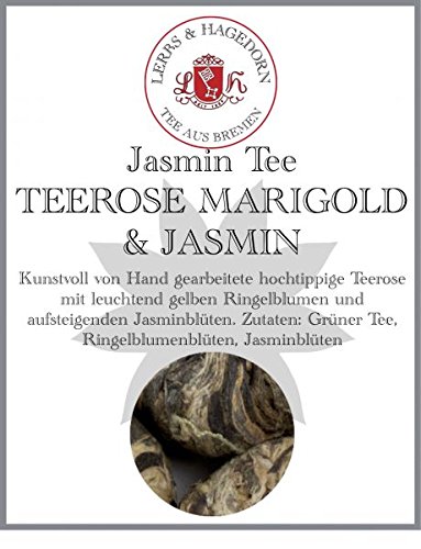 Jasmin Tee TEEROSE MARIGOLD & JASMIN 1kg von Lerbs & Hagedorn