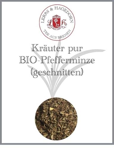 Lerbs & Hagedorn, Kräuter pur BIO Pfefferminze geschnitten | 250g (ca. 21 Liter) von Lerbs & Hagedorn