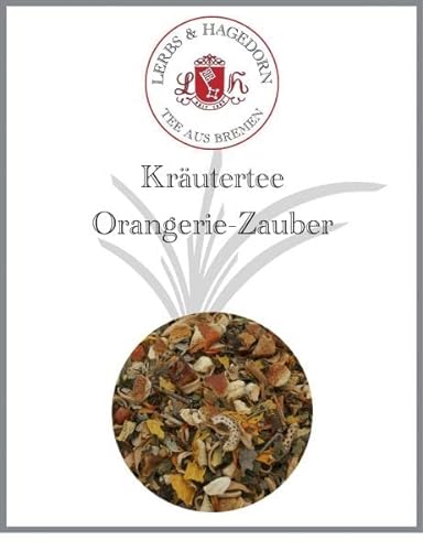 Lerbs & Hagedorn, Kräutertee Orangerie-Zauber | 1kg (Ca. 81 Liter) Brombeerblätter, Orangenblüten, Pfefferminzblätter von Lerbs & Hagedorn