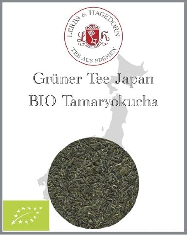 Lerbs & Hagedorn, Grüner Tee Japan BIO Tamaryokucha | Nussige Noten 1kg (ca. 81 Liter) Limettefarbene Tasse von Lerbs & Hagedorn