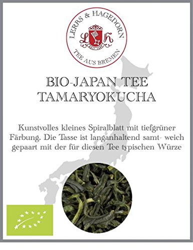 Lerbs & Hagedorn, Japanischer Grüntee Tamaryokucha Bio | Süßlich, Langanhaltend, Nussig 1kg Ca. (81 Liter) von Lerbs & Hagedorn