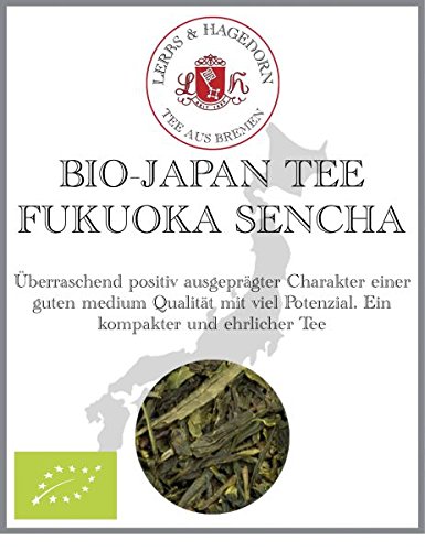 Lerbs & Hagedorn, Japanischer Grüntee Typ Fukuoka Sencha Bio | Ausgeprägt, Langanhaltend, Frisch 2kg Ca. (160 Liter) von Lerbs & Hagedorn