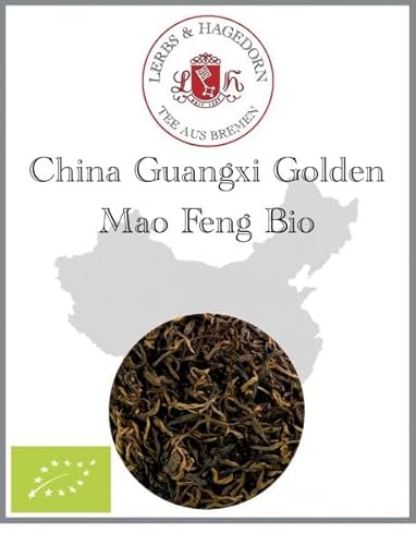 Lerbs & Hagedorn, Schwarzer China Tee Guangxi Golden Mao Feng Bio | Mild, Süßlich, Langanhaltend 1kg Ca. (81 Liter) von Lerbs & Hagedorn