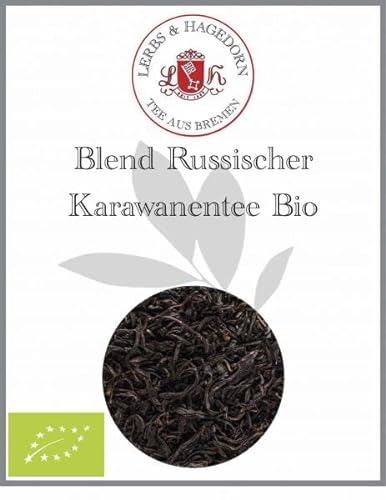 Lerbs & Hagedorn, Schwarztee Mischung Russischer Karawanentee Bio | Aromatisch, Weich, Rauchig 1kg Ca. (81 Liter) von Lerbs & Hagedorn