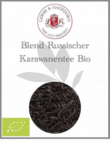 Lerbs & Hagedorn, Schwarztee Mischung Russischer Karawanentee Bio | Aromatisch, Weich, Rauchig 1kg Ca. (81 Liter) von Lerbs & Hagedorn