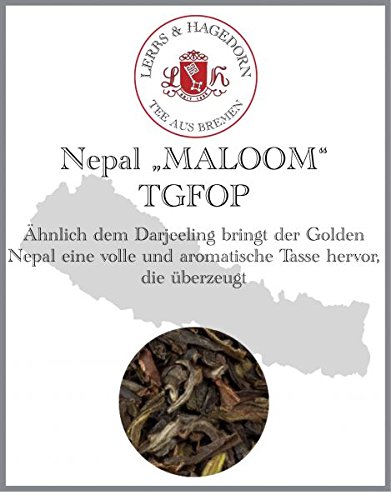Lerbs & Hagedorn, Nepal Second Flush TGFOP Typ Maloom | Langanhaltend, Weich, Reichhaltig 2kg Ca. (162 Liter) von Lerbs & Hagedorn