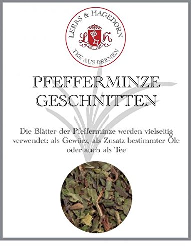 Lerbs & Hagedorn, Mono Kraut Pfefferminze | Minzig, Frisch 1kg Ca. (81 Liter) Pfefferminze von Lerbs & Hagedorn