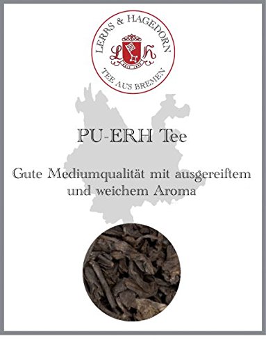Lerbs & Hagedorn, Schwarzer China Tee Pu-Erh - shu | Erdig, Mild, Weich 2kg Ca. (162 Liter) von Lerbs & Hagedorn