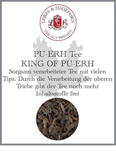 Lerbs & Hagedorn, Schwarzer China Tee King of Pu-Erh - shu | Weich, Erdig, Mild 2kg Ca. (162 Liter) von Lerbs & Hagedorn