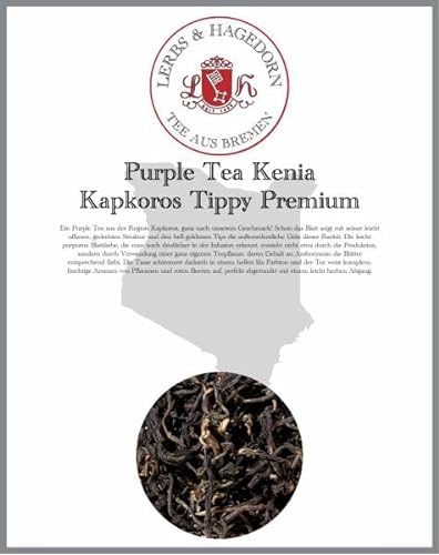 Purple Tea Kenia Kapkoros Tippy Premium 1kg von Lerbs & Hagedorn