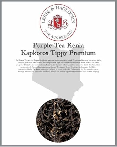 Purple Tea Kenia Kapkoros Tippy Premium 1kg von Lerbs & Hagedorn