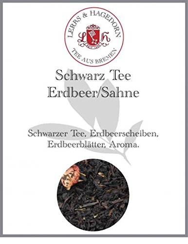 Schwarz Tee Erdbeer/Sahne 1kg von Lerbs & Hagedorn Bremen