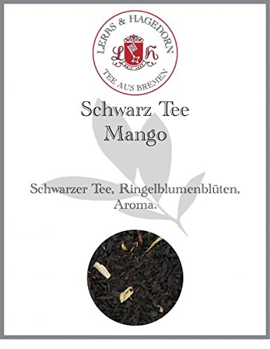 Schwarz Tee Mango 1kg von Lerbs & Hagedorn