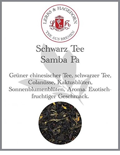 Schwarz Tee Samba Pa 1kg von Lerbs & Hagedorn Bremen