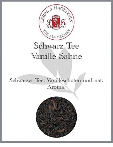 Lerbs & Hagedorn, Schwarz Tee Vanille Sahne | 1kg (Ca. 81 Liter) Vanilleschoten Lerbs & Hagedorn, Schwarz Tee Vanille Sahne | 1kg (Ca. 81 Liter) Vanilleschoten von Lerbs & Hagedorn