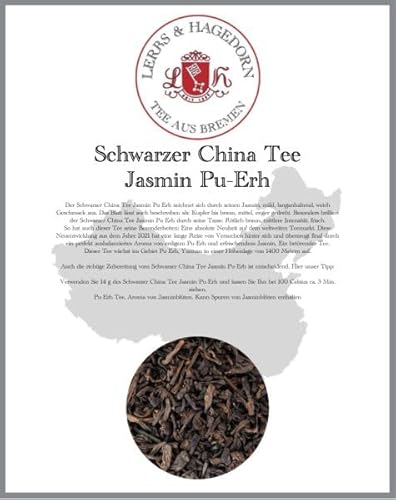 Schwarzer China Tee Jasmin Pu-Erh 2kg von Lerbs & Hagedorn