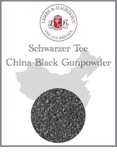Lerbs & Hagedorn, Schwarzer Tee China Black Gunpowder | Leichte Rauchnote 1kg (ca. 81 Liter) Mitteldunkle Tasse Lerbs & Hagedorn, Schwarzer Tee China Black Gunpowder | Leichte Rauchnote 1kg (ca. 81 Liter) Mitteldunkle Tasse von Lerbs & Hagedorn