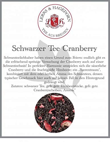 Schwarzer Tee Crannyberry 1 kg - Cranberry von Lerbs & Hagedorn