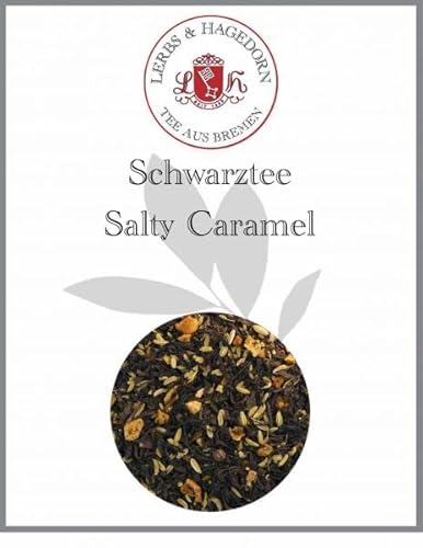 Lerbs & Hagedorn, Schwarzer Tee Salty Caramel | Würzig, Milchkaramell 2kg Ca. (162 Liter) Schwarzer Tee, Fenchel, Apfelstücke von Lerbs & Hagedorn