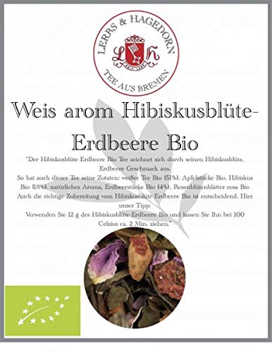 Weis arom Hibiskusblüte-Erdbeere Bio 1 KG von Lerbs & Hagedorn