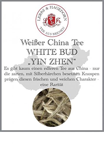 Lerbs & Hagedorn, Weißer China Tee White Bud Yin Zhen | Süßlich, Weich, Humid 1kg Ca. (81 Liter) von Lerbs & Hagedorn Bremen