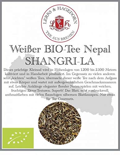 Weißer Tee Bio Nepal Shangri-La 1kg von Lerbs & Hagedorn