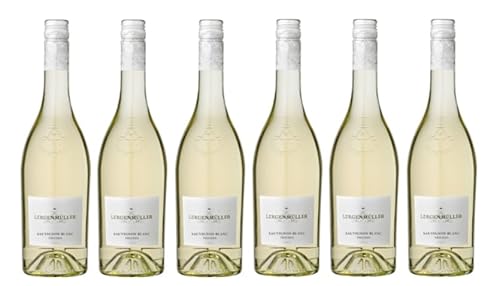 6x 0,75l - 2023er - Lergenmüller - Sauvignon Blanc - Qualitätswein Pfalz - Deutschland - Weißwein trocken von Lergenmüller