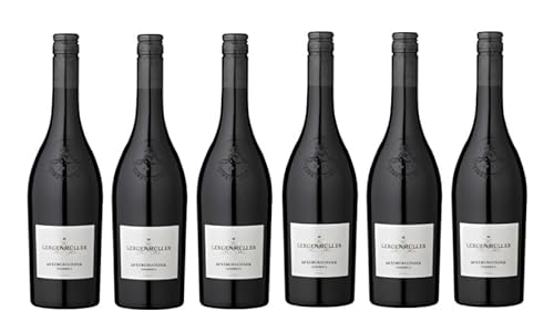 6x 0,75l - 2023er - Lergenmüller - Spätburgunder - feinherb - Qualitätswein Pfalz - Deutschland - Rotwein halbtrocken von Lergenmüller