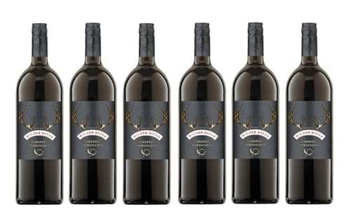 6x 1,0l - 2023er - Lergenmüller - "Wilder Roter" - Cabernet Sauvignon & Dornfelder - LITER - Qualitätswein Pfalz - Deutschland - Rotwein trocken von Lergenmüller