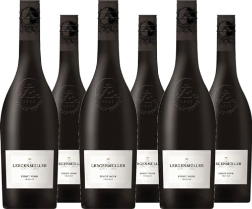 Lergenmüller 6er Vorteilspaket Pinot Noir QbA trocken 2021 (6 x 0.75 l) von Lergenmüller