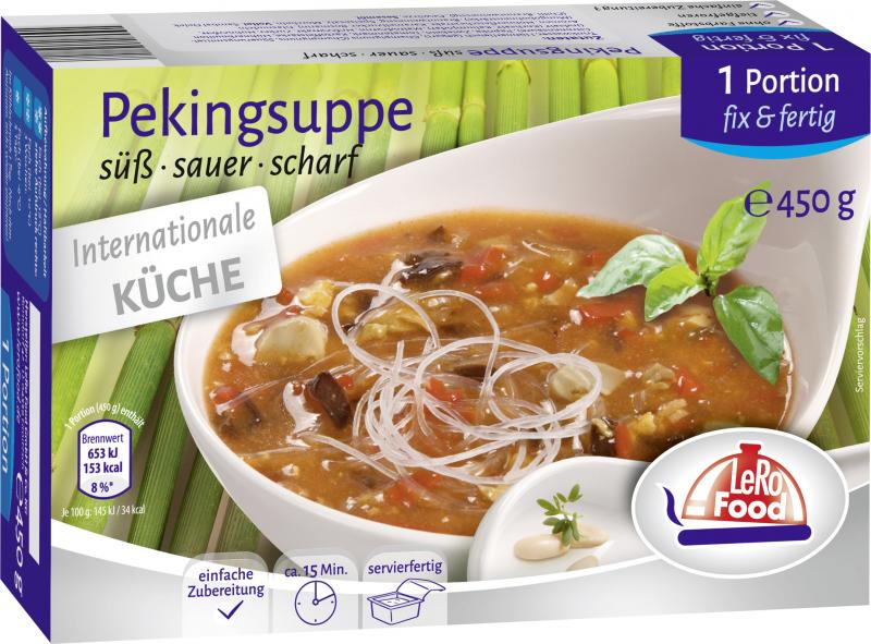 Lero Food Pekingsuppe süß-sauer-scharf Lero Food Pekingsuppe süß-sauer-scharf von Lero Food