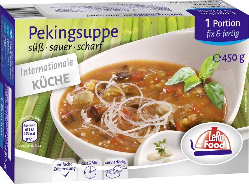 Lero Food Pekingsuppe süß-sauer-scharf von Lero Food