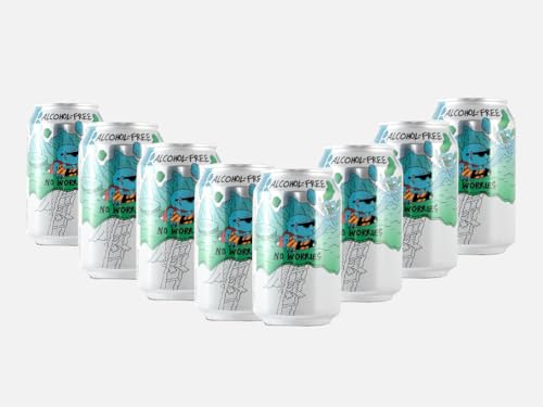 Lervig No Worries x 8 - Alkoholfreies Craft Beer India Pale Ale - Bier aus Norwegen Lervig No Worries x 8 - Alkoholfreies Craft Beer India Pale Ale - Bier aus Norwegen von Lervig