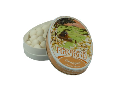 Les Anis de Flavigny Anisbonbons Orange 50 g von Les Anis de Flavigny