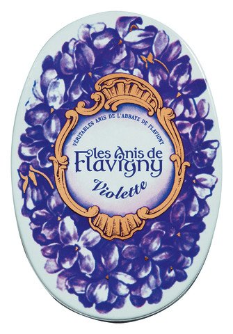 Les Anis de Flavigny VIOLETTE (Veilchen) - 12x 50 g - (und in 5 weiteren Geschmacksrichtungen) von Les Anis de Flavigny