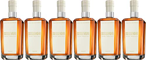 Les Bienheureux Bellevoye Blanc 40% vol Whisky aus Frankreich NV Whisky (6 x 0.7 l) von Les Bienheureux